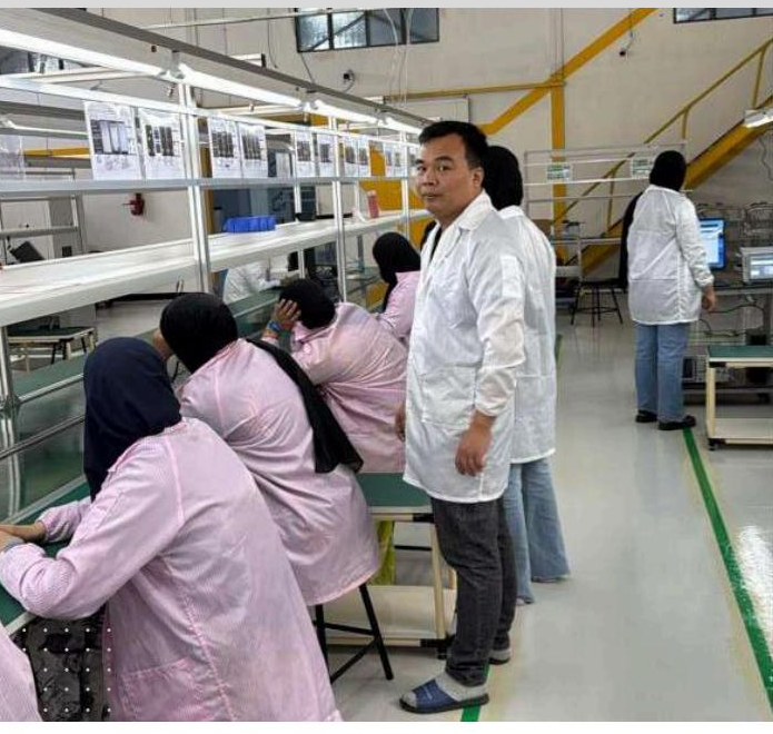Assembly workers
